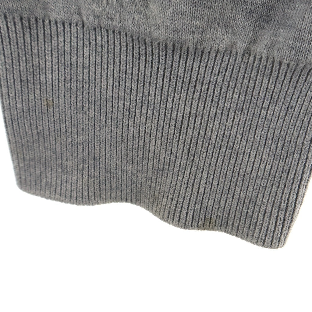 LOUIS VUITTON(ルイヴィトン) SAFARI MONOGRAM POINTED PULLOVER サファリ モノグラム ポインテッド プルオーバー ニットセーター グレー RM261MM AUR HSN95W
