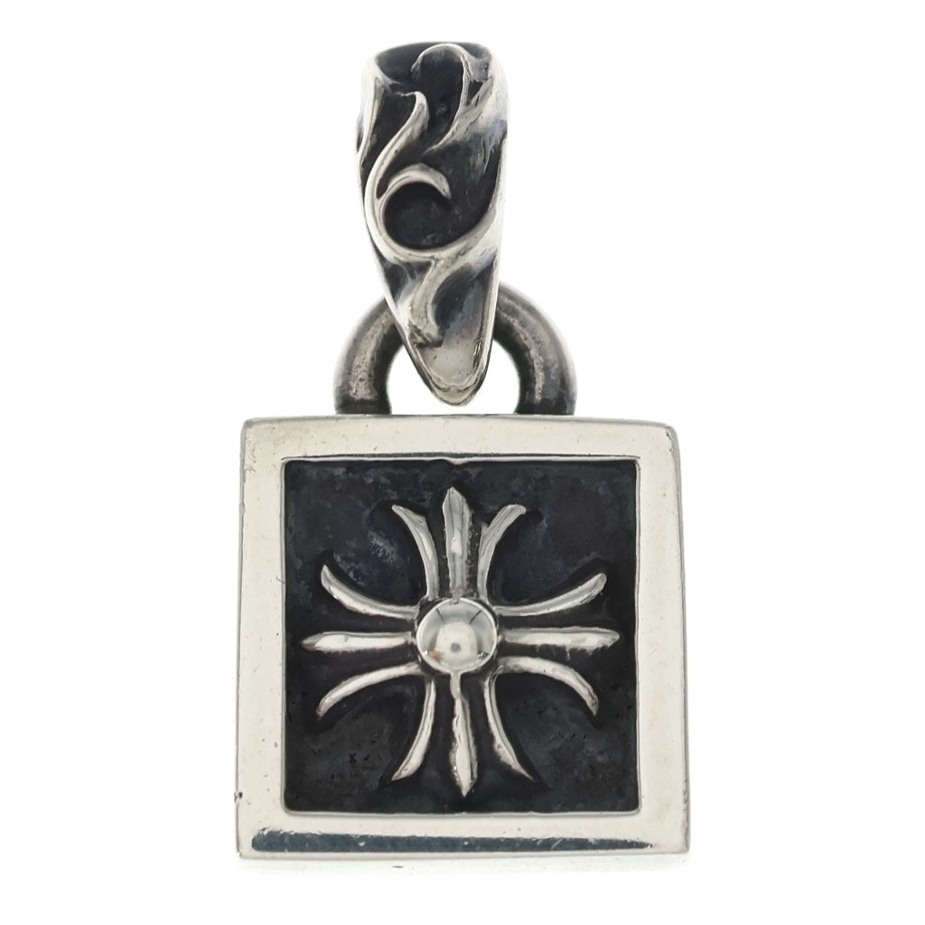 CHROME HEARTS(クロムハーツ) FRAMED CH PLUS フレームドCHプラス チャーム ペンダントトップ シルバー BCA271 レディース