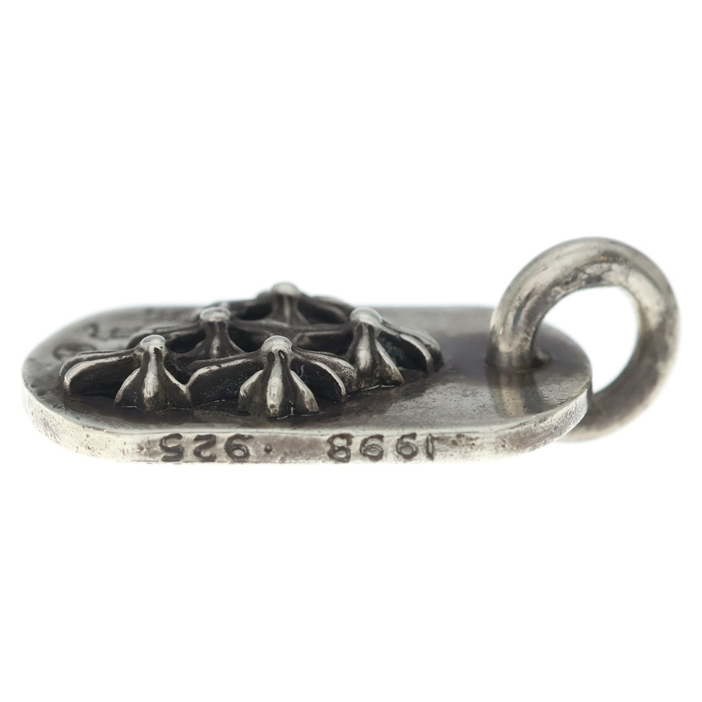 CHROME HEARTS(クロムハーツ) RAISED DOGTAG レイズドドッグタグ NYC限定 ネックレストップ シルバー