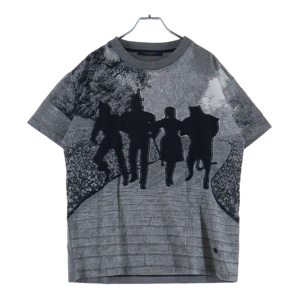 LOUIS VUITTON(ルイヴィトン) 19SS Brick Road Tee オズの魔法使い クルーネック半袖Tシャツ カットソー グレー RM191 JZC HGY86W