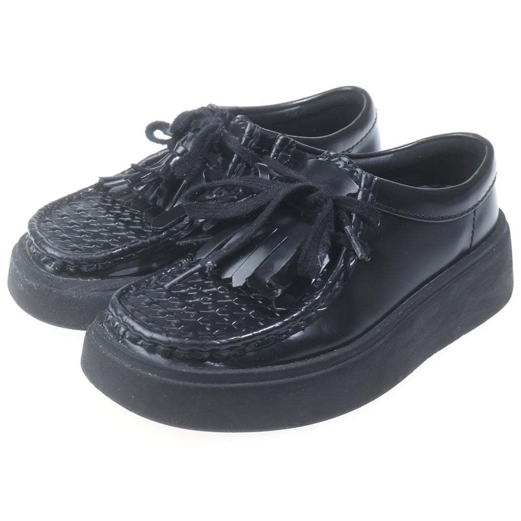 Clarks(クラークス) Torview W ウィメンズ トービュー フリンジ レザーローファー ブラック レディース