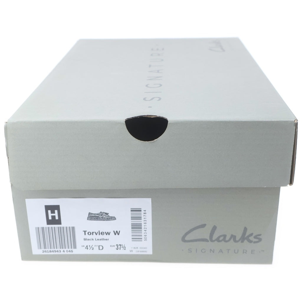 Clarks(クラークス) Torview W ウィメンズ トービュー フリンジ レザーローファー ブラック レディース