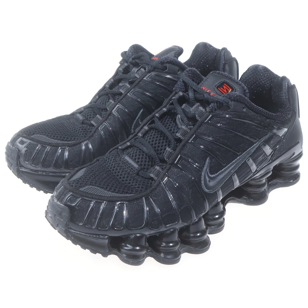 NIKE(ナイキ) WMNS SHOX TL Black and Max Orange ウィメンズ ショックス ローカットスニーカー ブラック US7/24.0cm AR3566-002 レディース