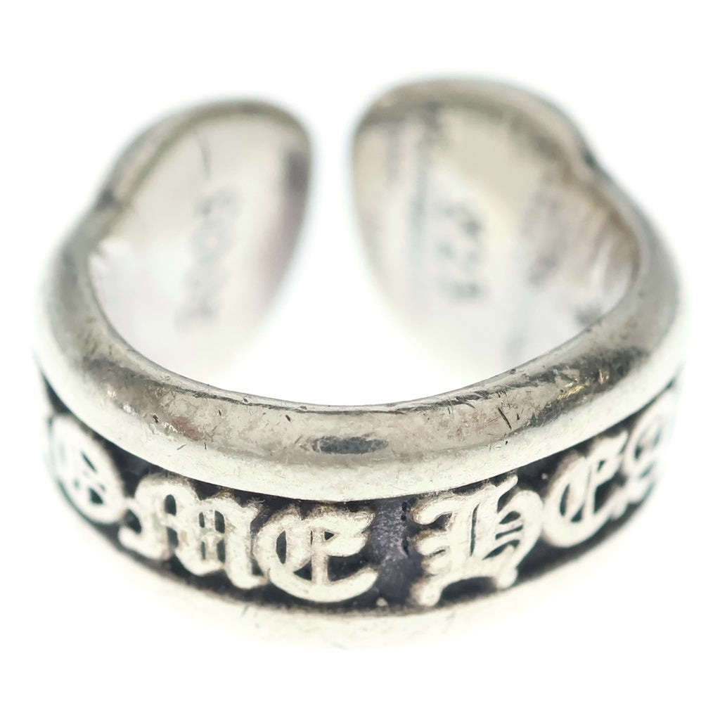 CHROME HEARTS(クロムハーツ) SM SCROLL LABEL スモールスクロールラベル リング シルバー BCA413 レディース