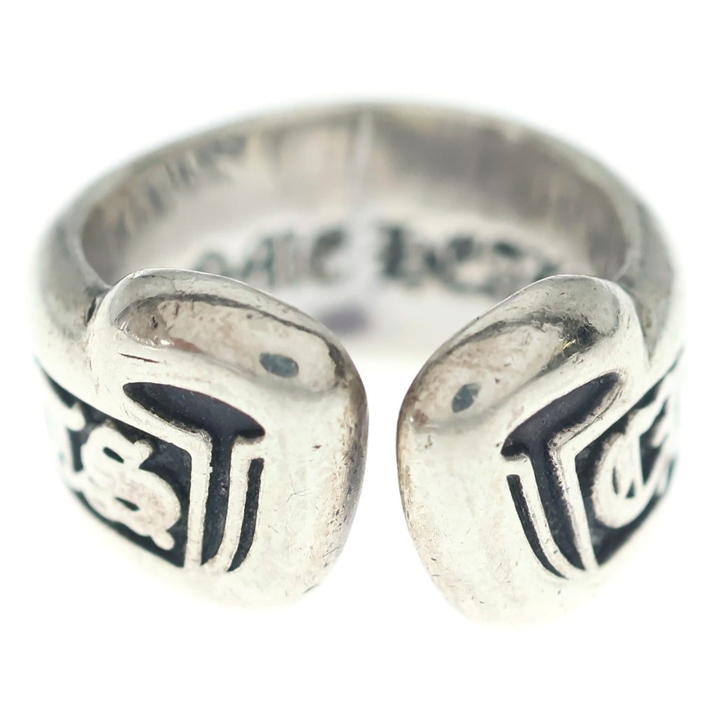 CHROME HEARTS(クロムハーツ) SM SCROLL LABEL スモールスクロールラベル リング シルバー BCA413 レディース