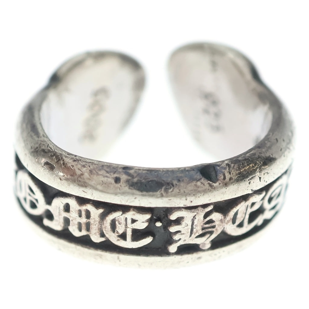 CHROME HEARTS(クロムハーツ) SM SCROLL LABEL スモールスクロールラベル リング シルバー BCA413 レディース