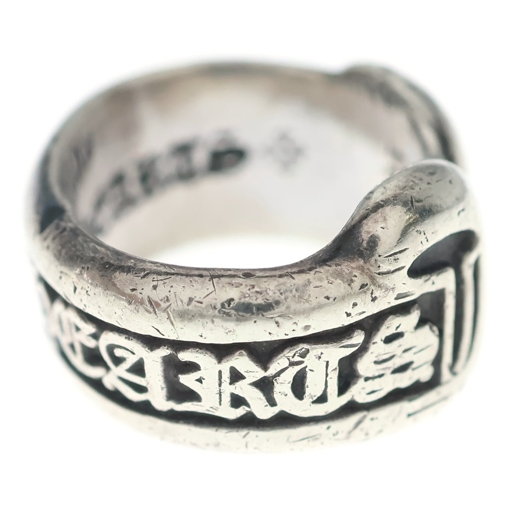 CHROME HEARTS(クロムハーツ) SM SCROLL LABEL スモールスクロールラベル リング シルバー BCA413 レディース