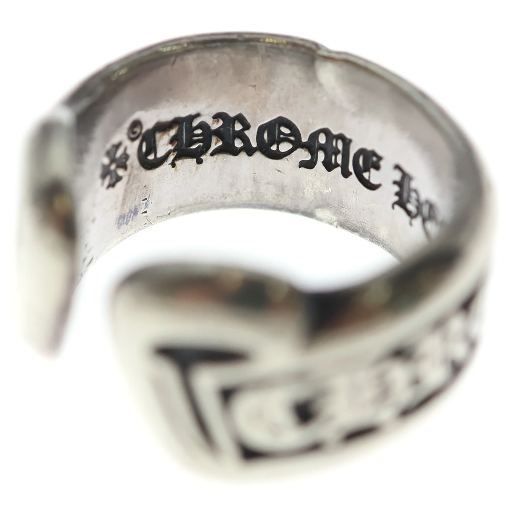 CHROME HEARTS(クロムハーツ) SM SCROLL LABEL スモールスクロールラベル リング シルバー BCA413 レディース
