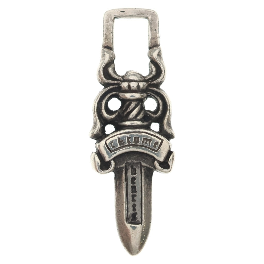 CHROME HEARTS(クロムハーツ) #5 DAGGER ZIP1 ダガージップ シルバーネックレストップ シルバー