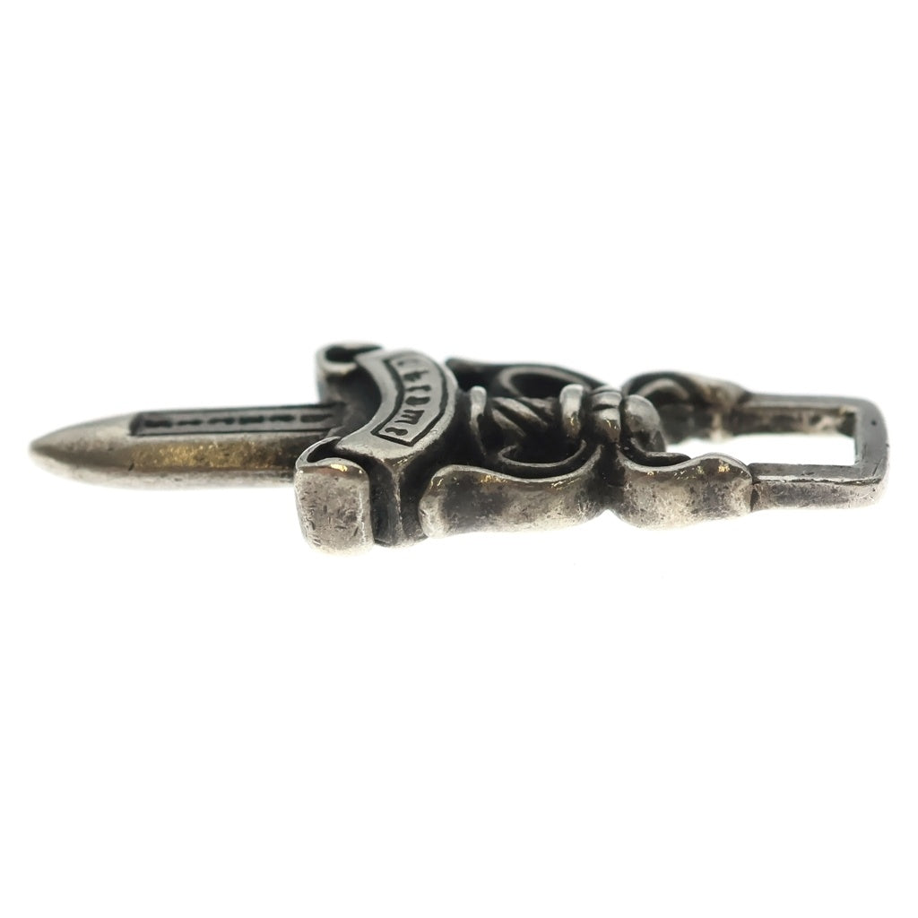 CHROME HEARTS(クロムハーツ) #5 DAGGER ZIP1 ダガージップ シルバーネックレストップ シルバー