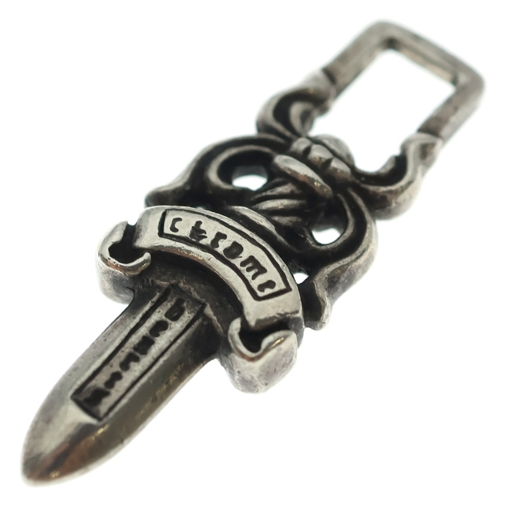 CHROME HEARTS(クロムハーツ) #5 DAGGER ZIP1 ダガージップ シルバーネックレストップ シルバー