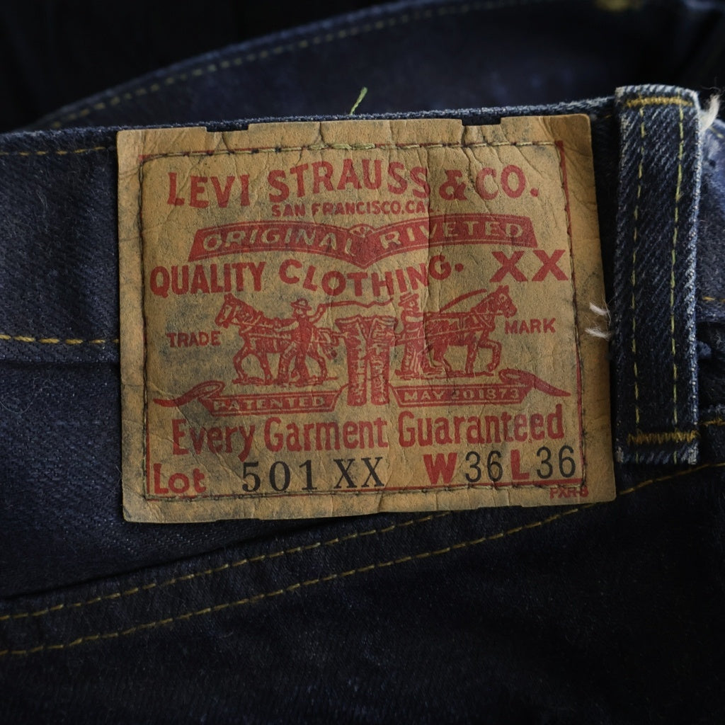 Levi's(リーバイス) 90S VINTAGE 501XX USA製 ボタン裏554 ビッグE 両面タブ ボタンフライ デニムパンツ インディゴ