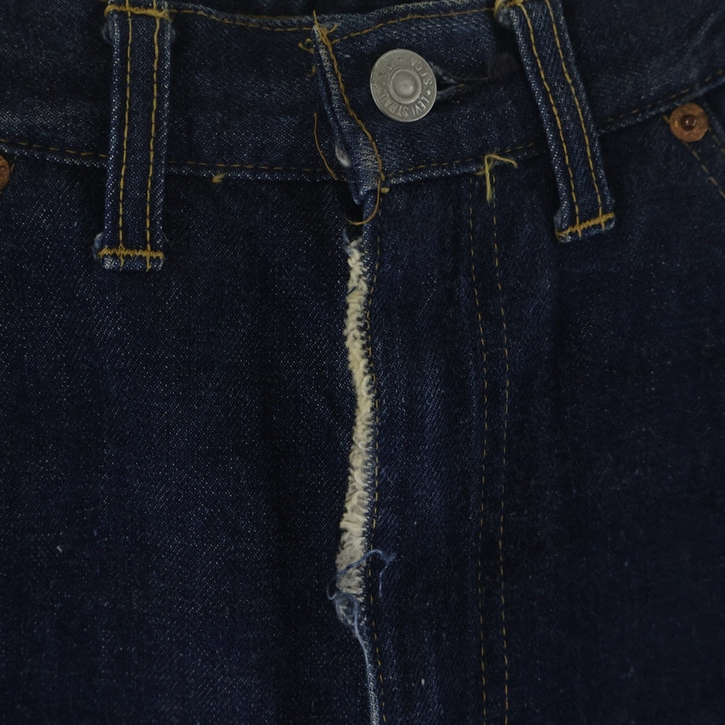 Levi's(リーバイス) 60-70S VINTAGE 502 BIG E ボタン裏94 ビッグE両面タブ ジップフライ デニムパンツ インディゴ