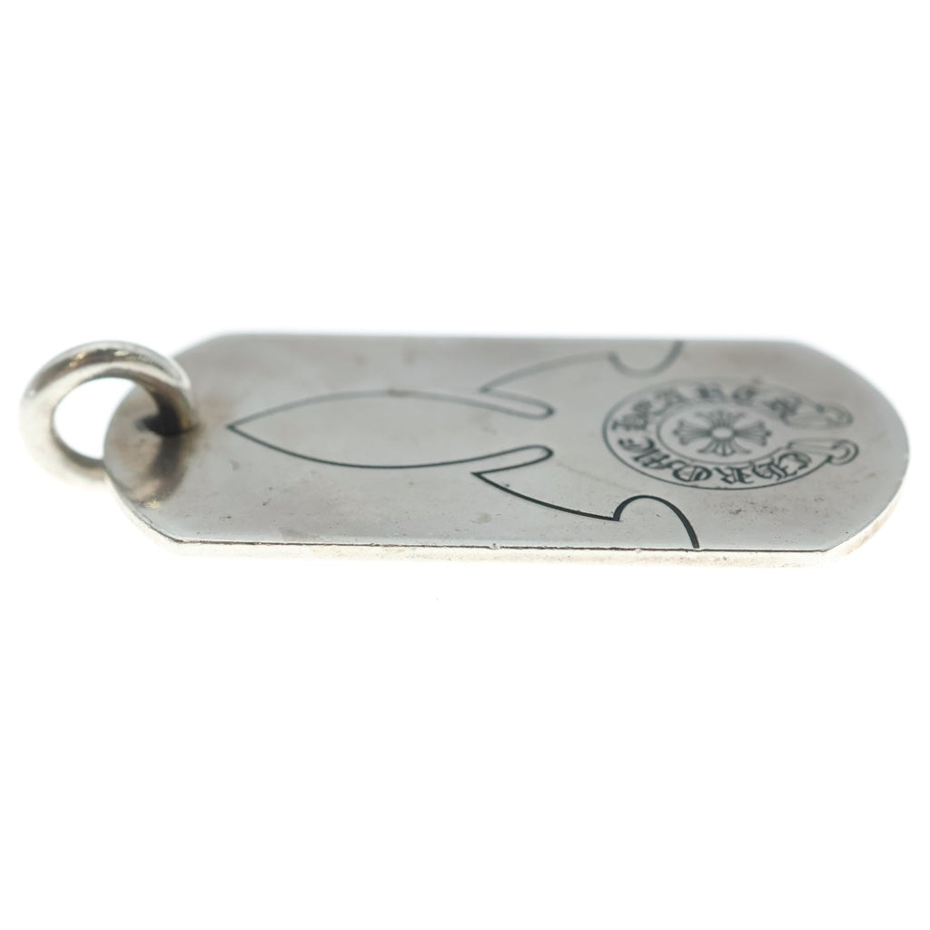 CHROME HEARTS(クロムハーツ) D TAG LRG ラージドッグタグ フレアニー ペンダントトップ シルバー
