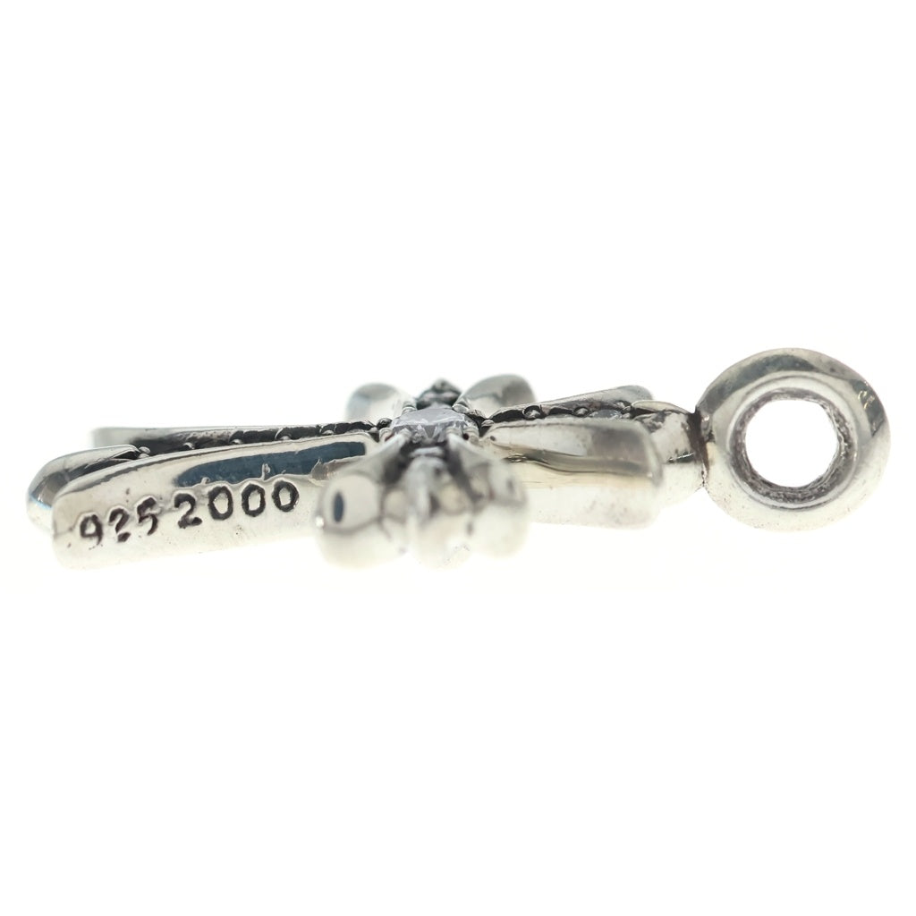 CHROME HEARTS(クロムハーツ) TNY CRSF P/DIA タイニーファットクロス PAVEダイヤ ペンダントトップ シルバー BCA323