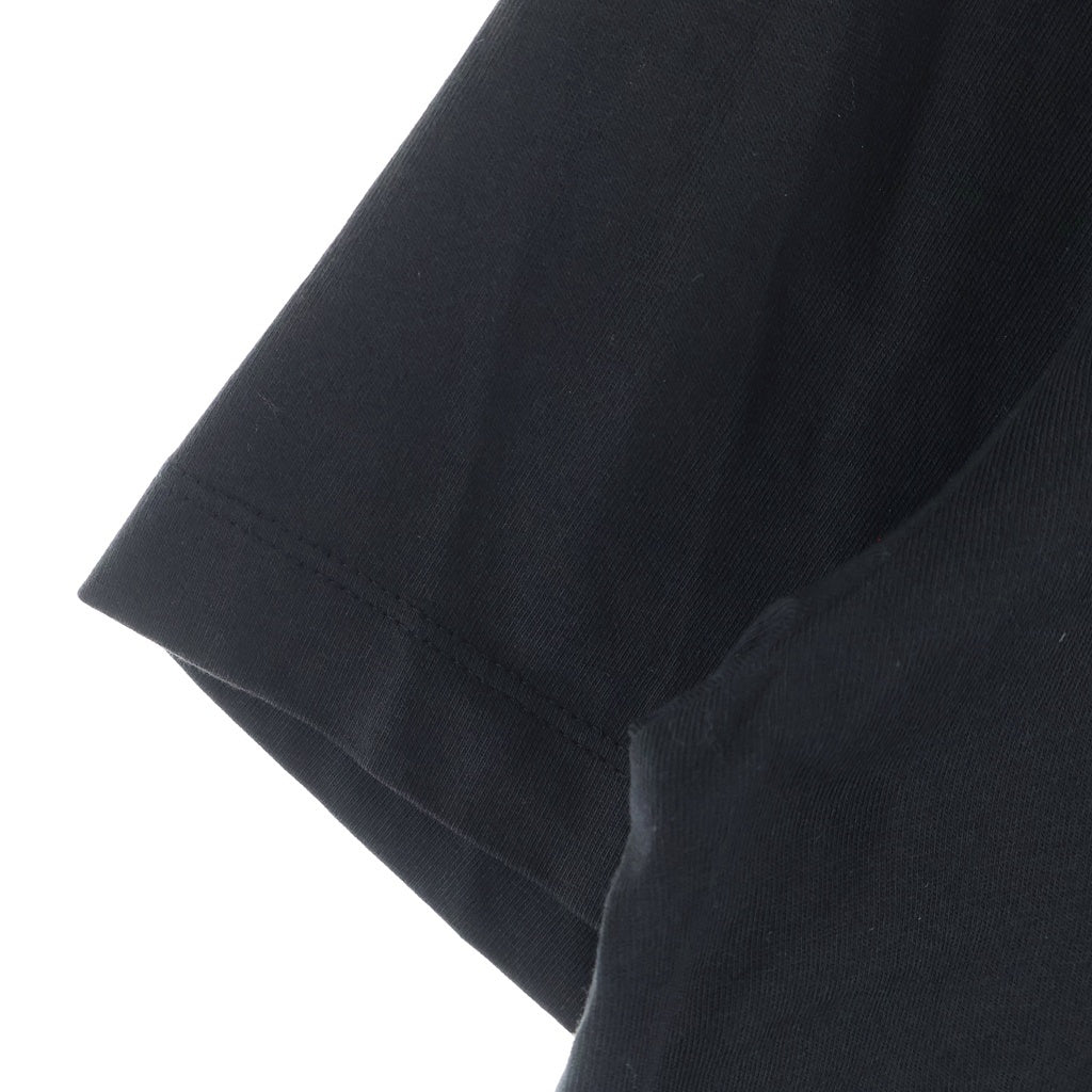 MONCLER(モンクレール) 25SS ネックロゴ クルーネック半袖Tシャツ カットソー ブラック K10918C00027 8390T