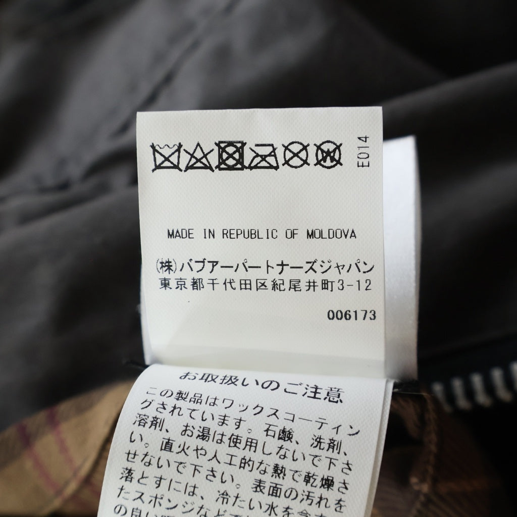 Barbour(バブアー) JOURNAL STANDARD BEDALE ジャーナルスタンダード別注 ビデイル ワックスジャケット チャコールグレー MWX2291GY93