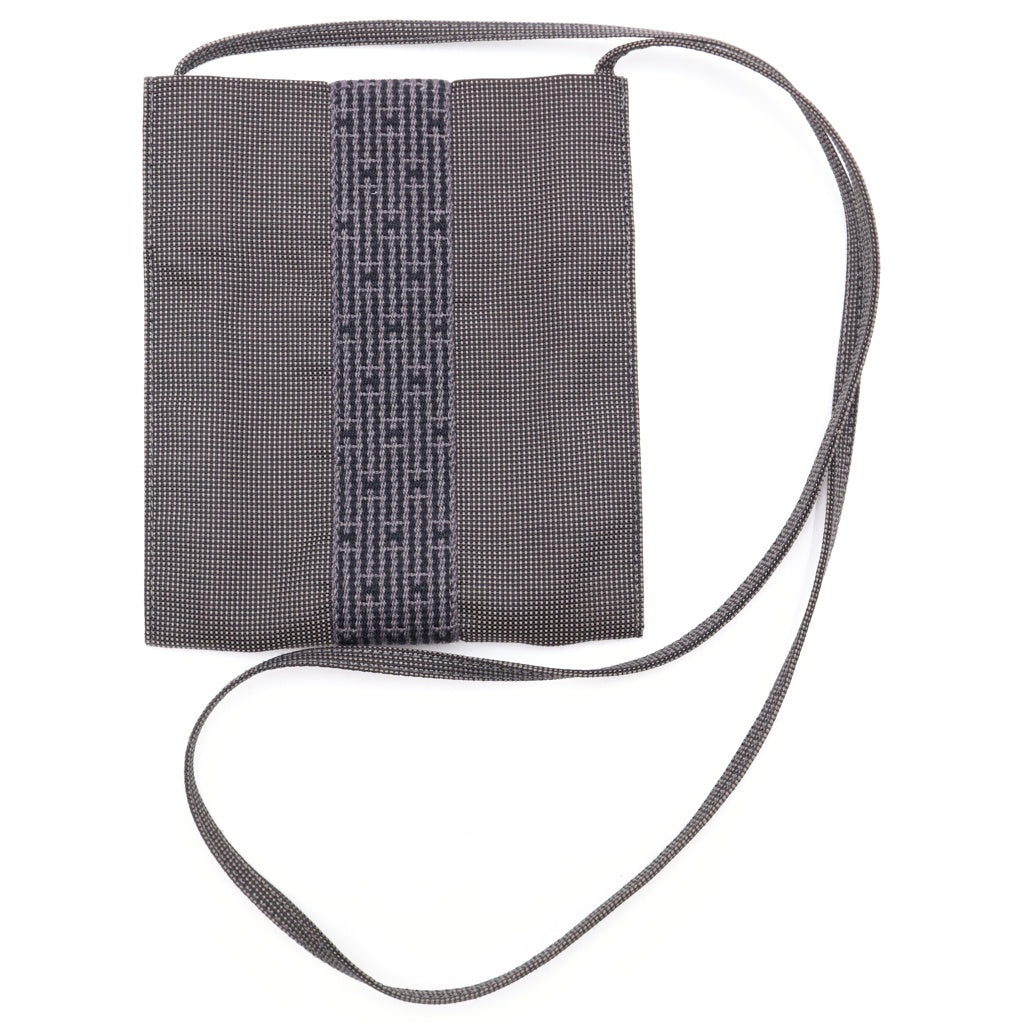 HERMES(エルメス) Her Line エールライン キャンバス ポシェット サコッシュ グレー レディース