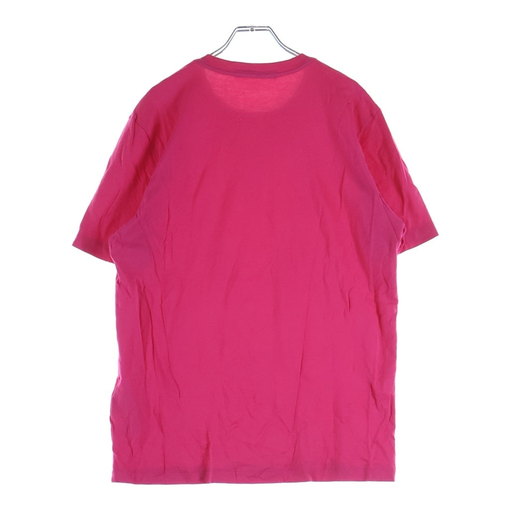 LOUIS VUITTON(ルイヴィトン) VOLEZ VOGUEZ VOYAGEZ ヴォレ・ヴォゲ・ヴォヤージュ フロントプリント 半袖Tシャツ カットソー ピンク RM151 H7Y66WCMS