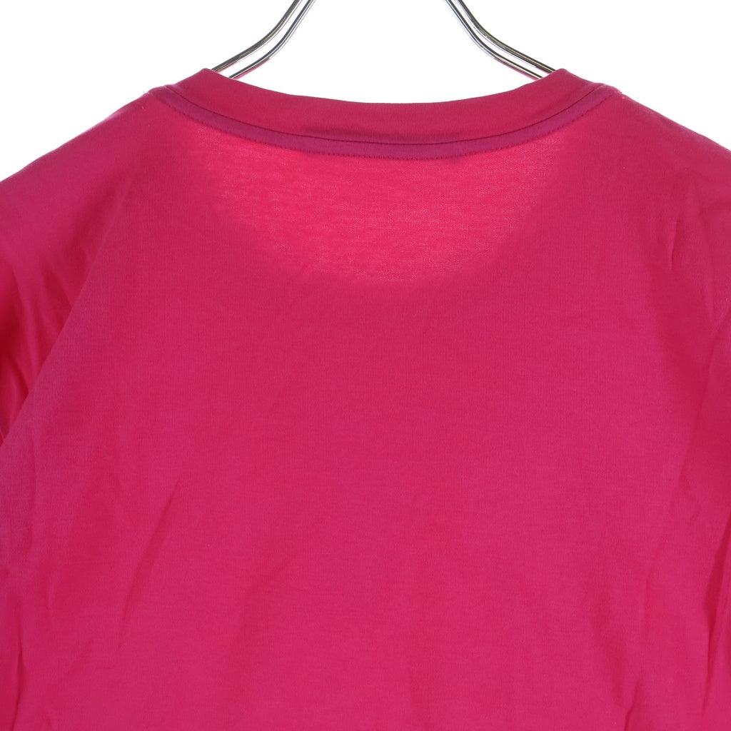 LOUIS VUITTON(ルイヴィトン) VOLEZ VOGUEZ VOYAGEZ ヴォレ・ヴォゲ・ヴォヤージュ フロントプリント 半袖Tシャツ カットソー ピンク RM151 H7Y66WCMS