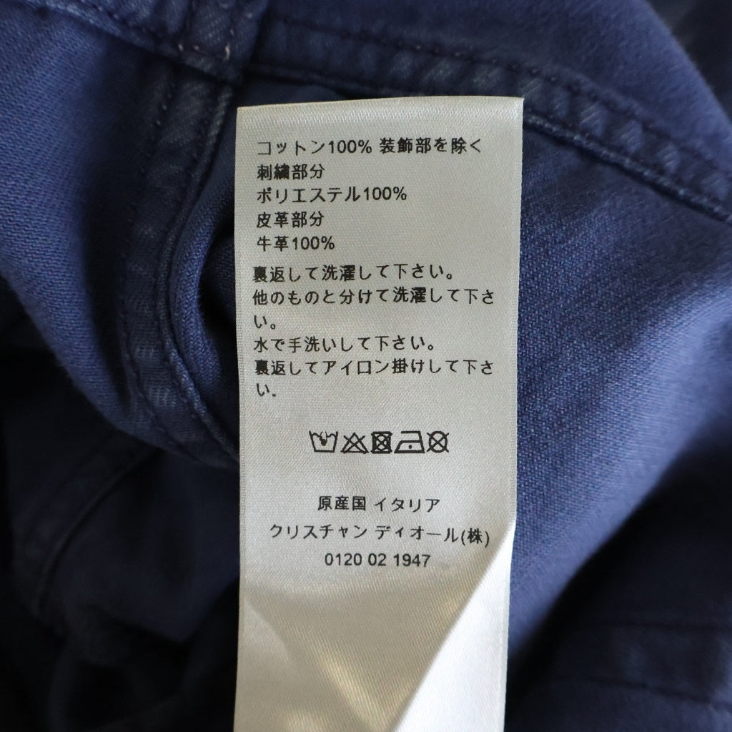 DIOR(ディオール) 19AW ×Raymond Pettibon レイモンド ペティボン ペンキ加工 スリムフィット デニムパンツ ネイビー 943D000B205X