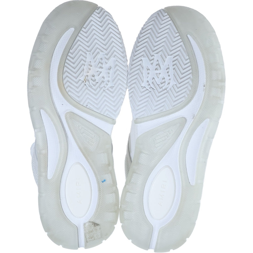 AMIRI(アミリ) MA-1 カーフレザー ボリューム ローカットスニーカー ホワイト US9/27.0cm AMFOSR1097-100