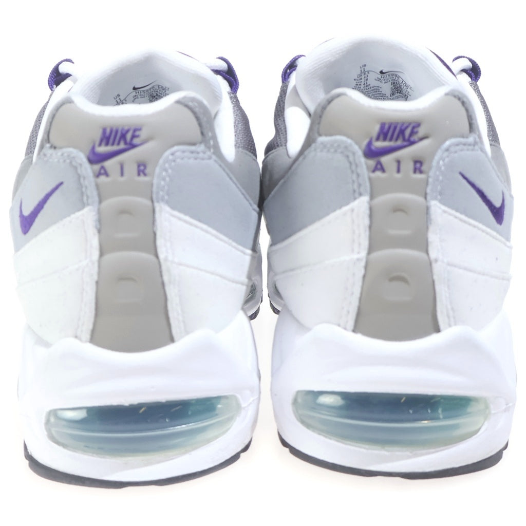 NIKE(ナイキ) WMNS AIR MAX 95 BIG BUBBLE HJ5996-100 ウィメンズ エアマックス95 ビッグバブル ローカットスニーカー シューズ グレー/パープル US11/28.0cm