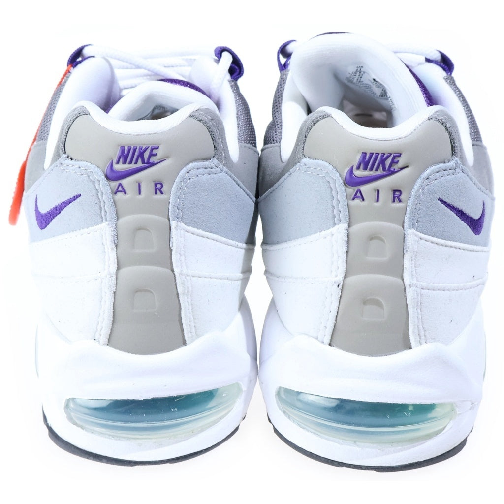NIKE(ナイキ) WMNS AIR MAX 95 BIG BUBBLE HJ5996-100 ウィメンズ エアマックス95 ビッグバブル ローカットスニーカー シューズ グレー/パープル US11/28.0cm