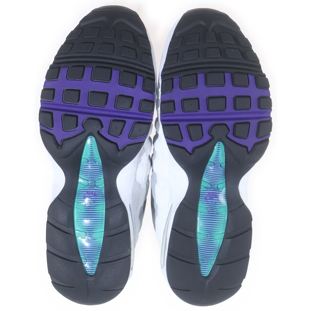NIKE(ナイキ) WMNS AIR MAX 95 BIG BUBBLE HJ5996-100 ウィメンズ エアマックス95 ビッグバブル ローカットスニーカー シューズ グレー/パープル US11/28.0cm