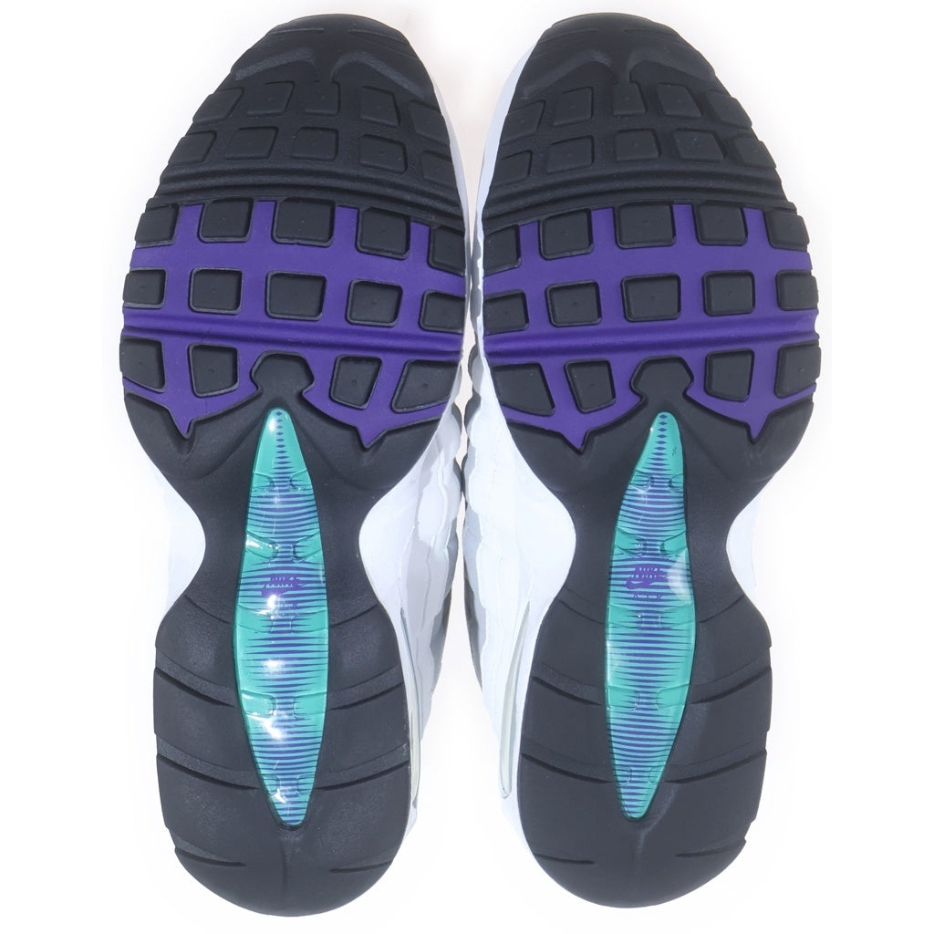 NIKE(ナイキ) WMNS AIR MAX 95 BIG BUBBLE HJ5996-100 ウィメンズ エアマックス95 ビッグバブル ローカットスニーカー シューズ グレー/パープル US11/28.0cm