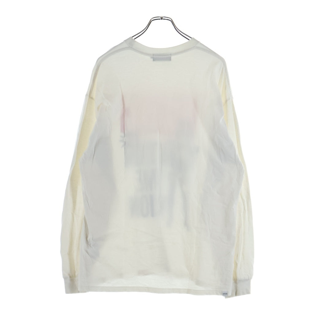 HYSTERIC GLAMOUR(ヒステリックグラマー) HYSTERIC VISION ヒステリックビジョン 長袖Tシャツ カットソー ホワイト 02233CL01