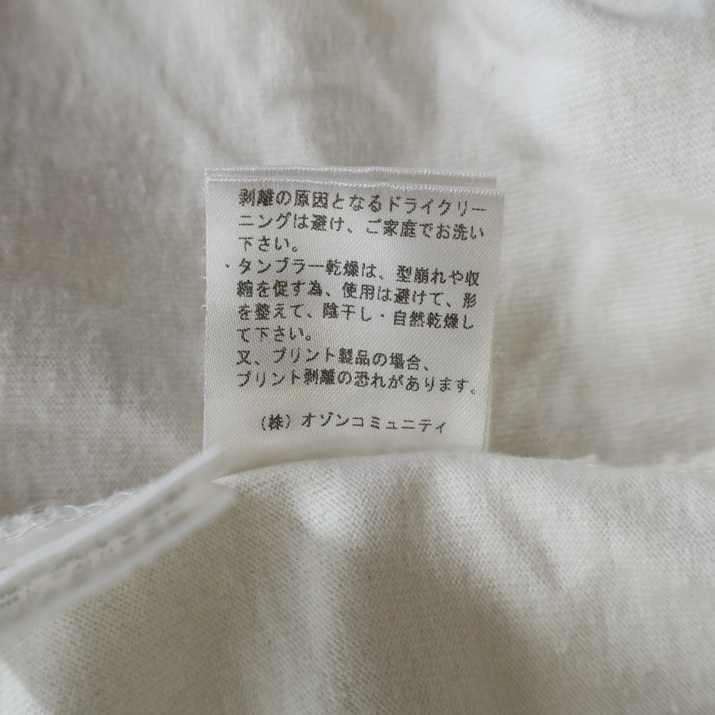 HYSTERIC GLAMOUR(ヒステリックグラマー) HYSTERIC VISION ヒステリックビジョン 長袖Tシャツ カットソー ホワイト 02233CL01