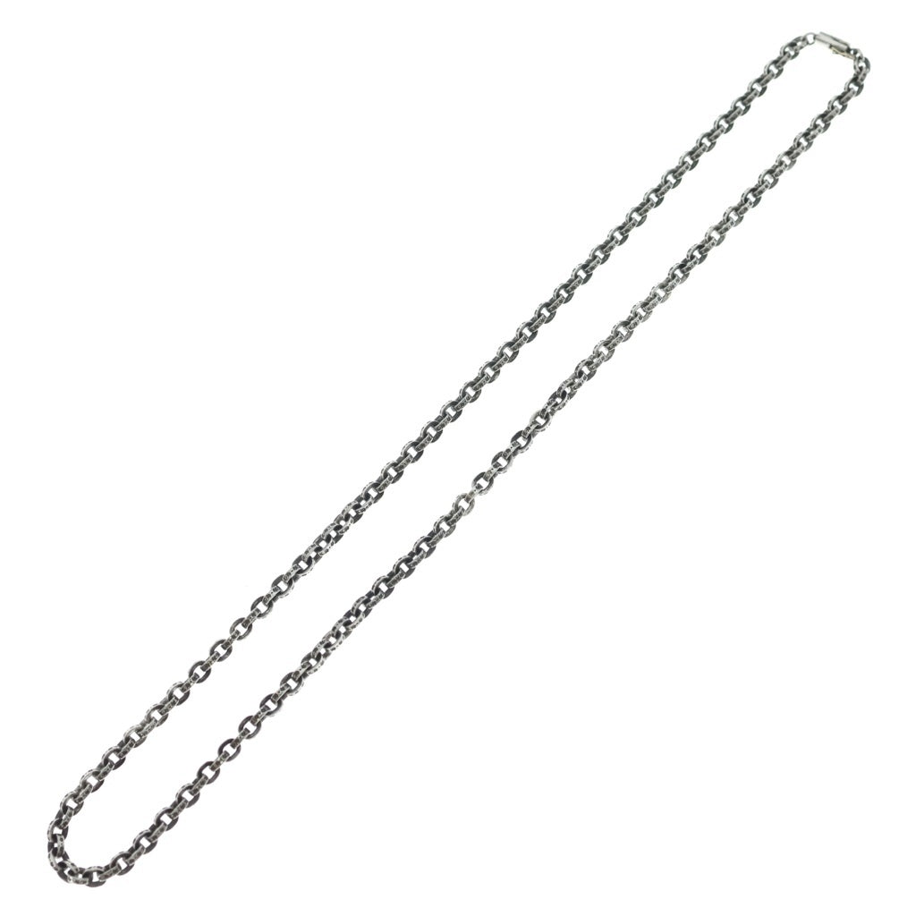 CHROME HEARTS(クロムハーツ) PAPER CHAIN 24 ペーパーチェーンネックレス 24inch シルバー BCA088