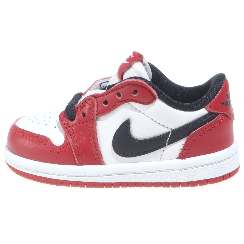 NIKE(ナイキ) TD JORDAN 1 RETRO LOW OG Chicago キッズ ジョーダン1 レトロ シカゴ ローカットスニーカー レッド/ホワイト US5C/11.0cm HQ6997-600
