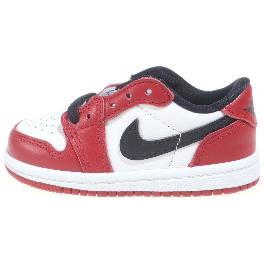 NIKE(ナイキ) TD JORDAN 1 RETRO LOW OG Chicago キッズ ジョーダン1 レトロ シカゴ ローカットスニーカー レッド/ホワイト US6C/12.0cm HQ6997-600