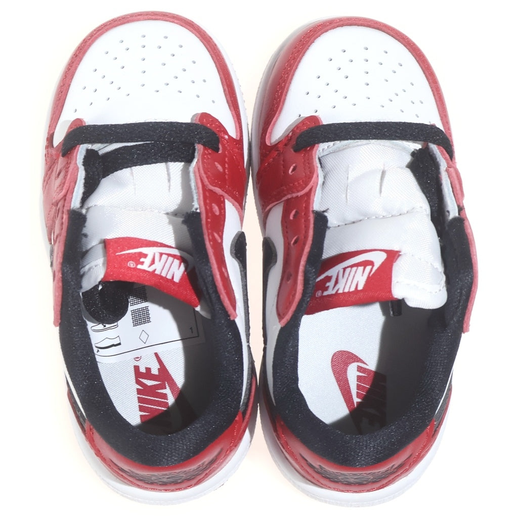 NIKE(ナイキ) TD JORDAN 1 RETRO LOW OG Chicago キッズ ジョーダン1 レトロ シカゴ ローカットスニーカー レッド/ホワイト US6C/12.0cm HQ6997-600
