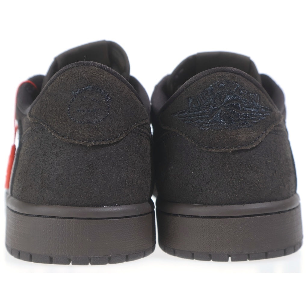 NIKE(ナイキ) ×TRAVIS SCOTT AIR JORDAN 1 LOW OG SP VELVET BROWN トラヴィススコット エアジョーダン1 ベルベットブラウン ローカットスニーカー US10/28cm DM7866-202