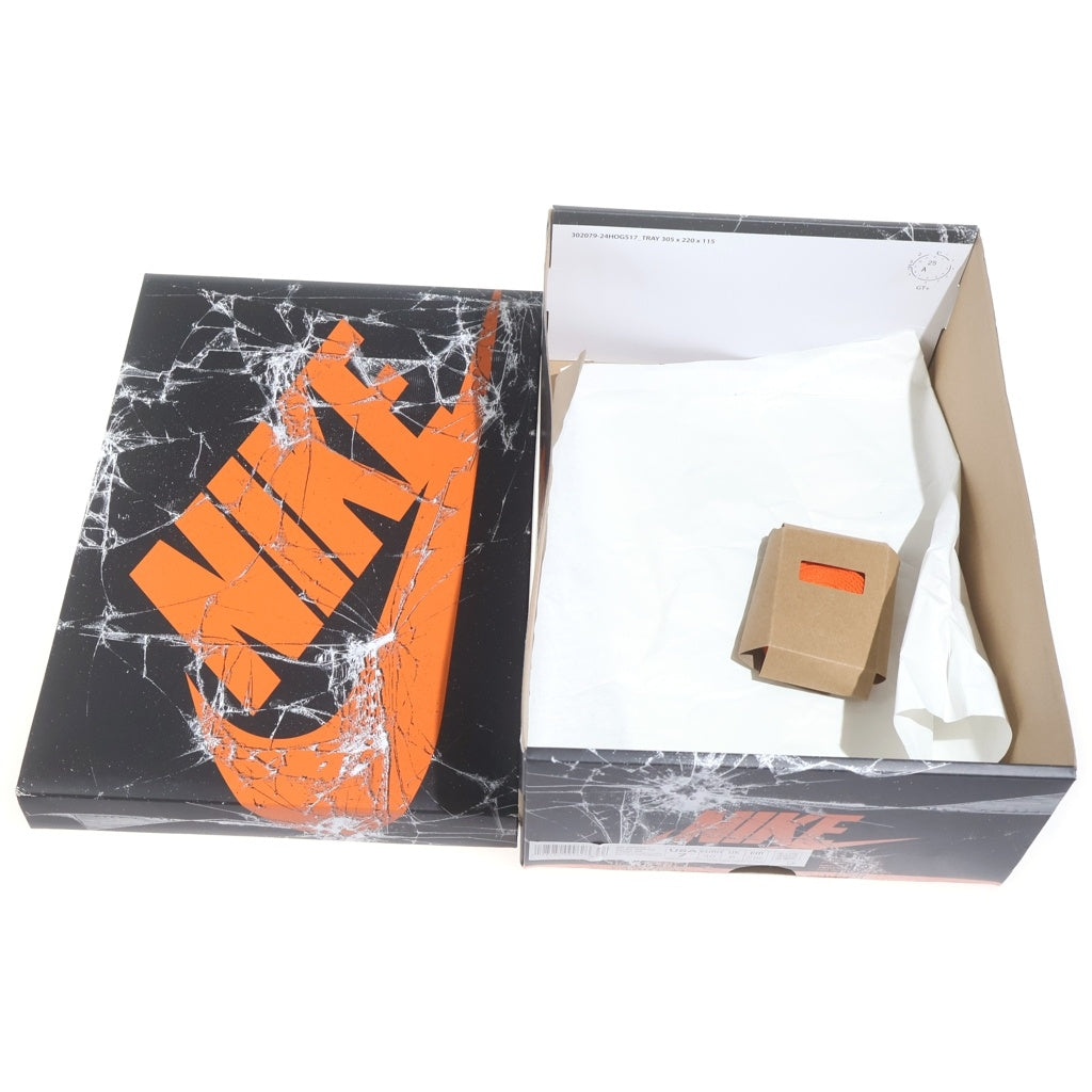 NIKE(ナイキ) AIR JORDAN 1 RETRO HIGH OG DZ5485-008 エアジョーダン 1 レトロ ハイカットスニーカー オレンジ/ブラック/ホワイト US7/25cm レディース