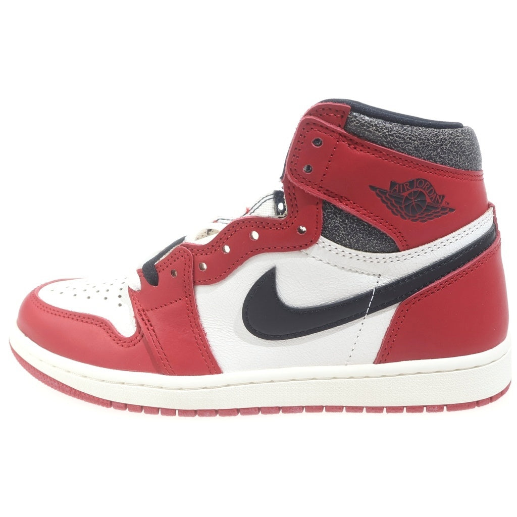 NIKE(ナイキ) AIR JORDAN 1 HIGH OG CHICAGO LOST & FOUND DZ5485-612 エアジョーダン1 シカゴ ロストアンドファウンド ハイカットスニーカー レッド/ホワイト US7/25cm