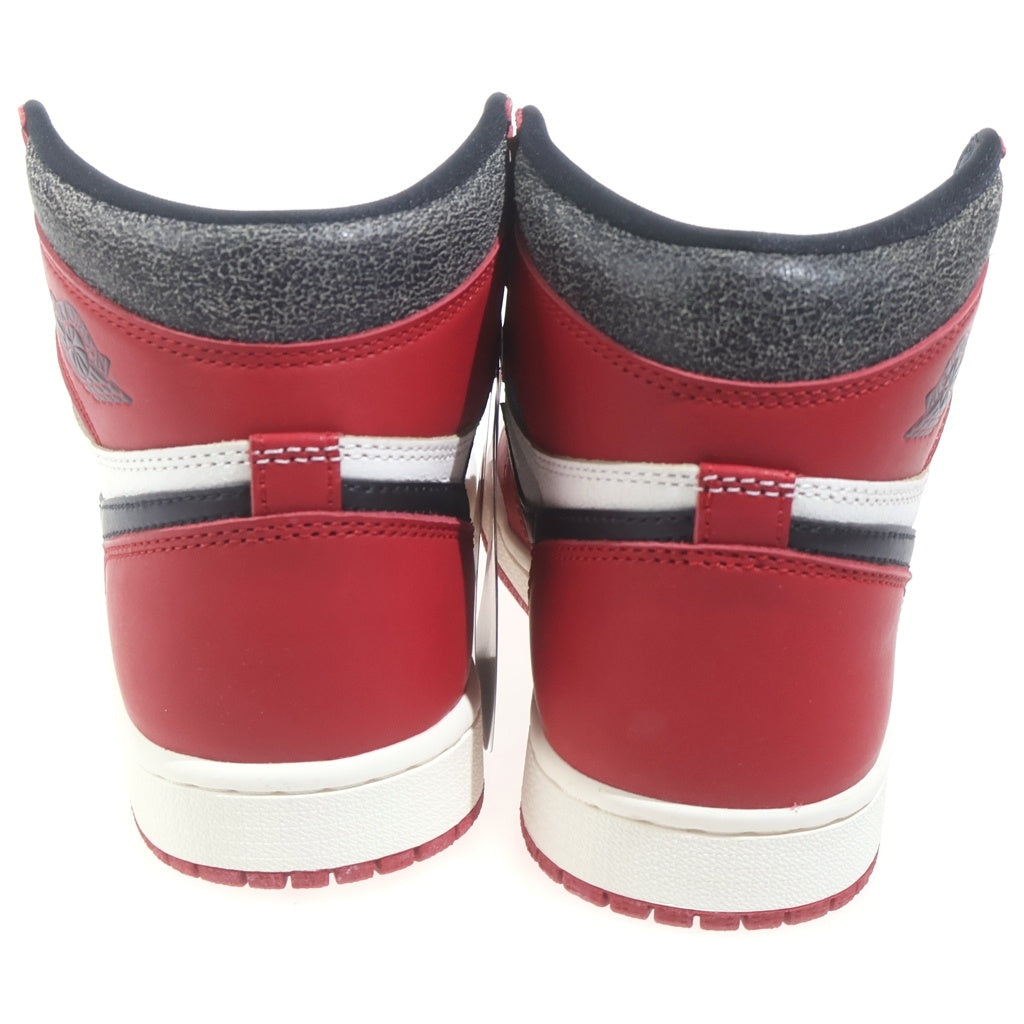 NIKE(ナイキ) AIR JORDAN 1 HIGH OG CHICAGO LOST & FOUND DZ5485-612 エアジョーダン1 シカゴ ロストアンドファウンド ハイカットスニーカー レッド/ホワイト US7/25cm