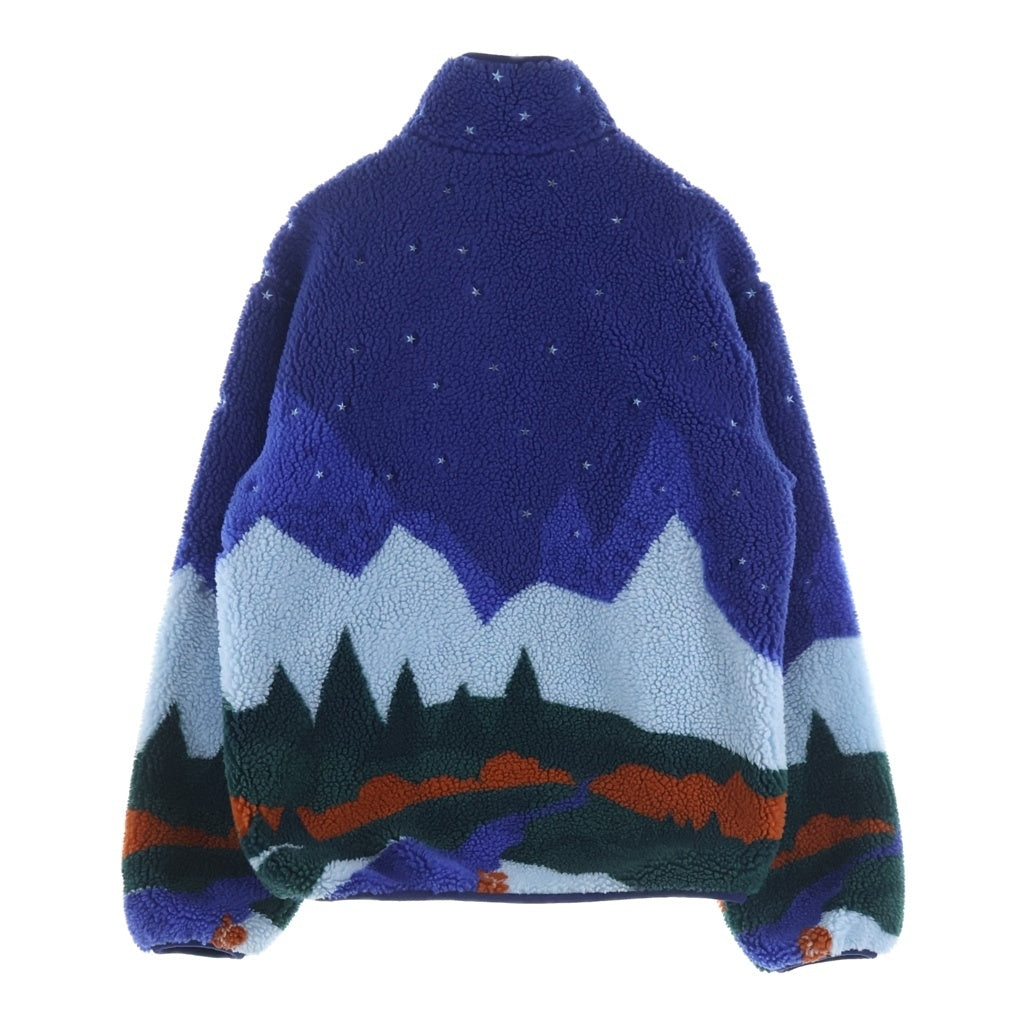 Palace Skateboards(パレススケートボーズ) Peak Funnel Fleece パーク ファンネル ボアフリースジャケット ブルー