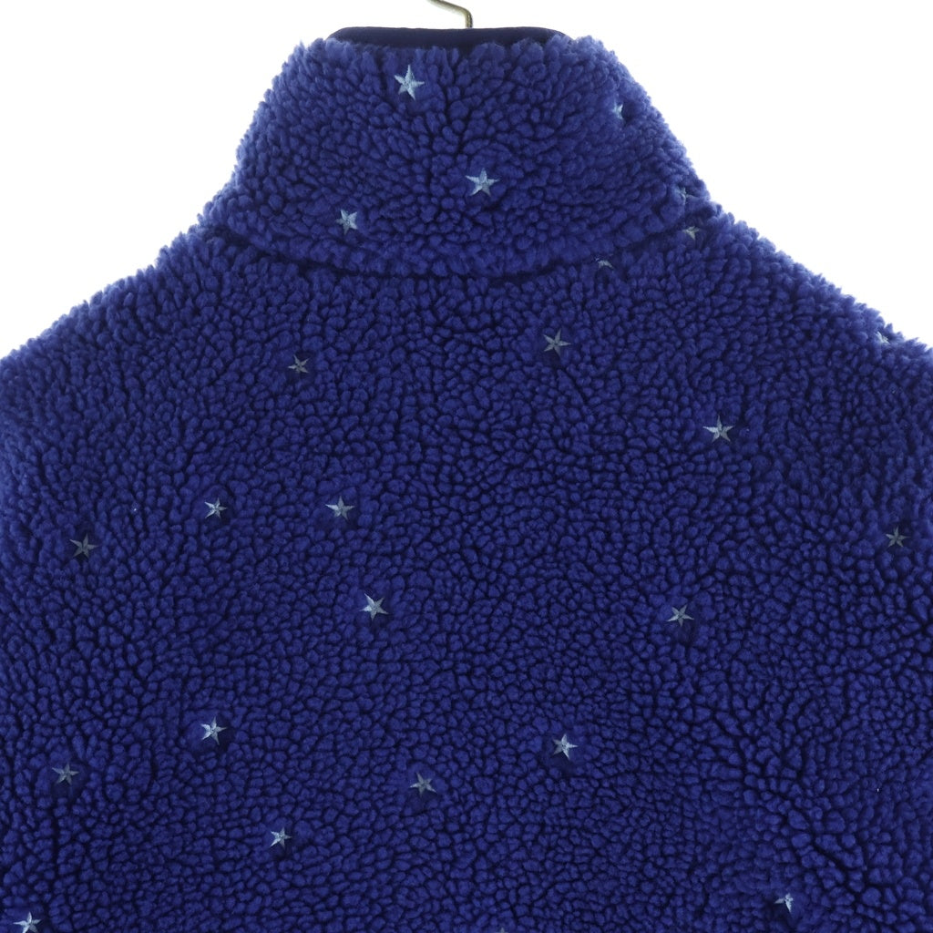 Palace Skateboards(パレススケートボーズ) Peak Funnel Fleece パーク ファンネル ボアフリースジャケット ブルー