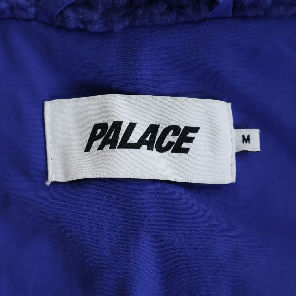 Palace Skateboards(パレススケートボーズ) Peak Funnel Fleece パーク ファンネル ボアフリースジャケット ブルー