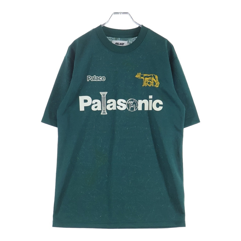Palace Skateboards(パレススケートボーズ) Palasonic Tee パラソニック 総柄 クルーネック半袖Tシャツ カットソー グリーン