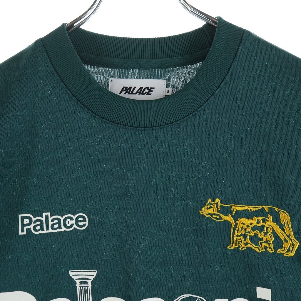 Palace Skateboards(パレススケートボーズ) Palasonic Tee パラソニック 総柄 クルーネック半袖Tシャツ カットソー グリーン