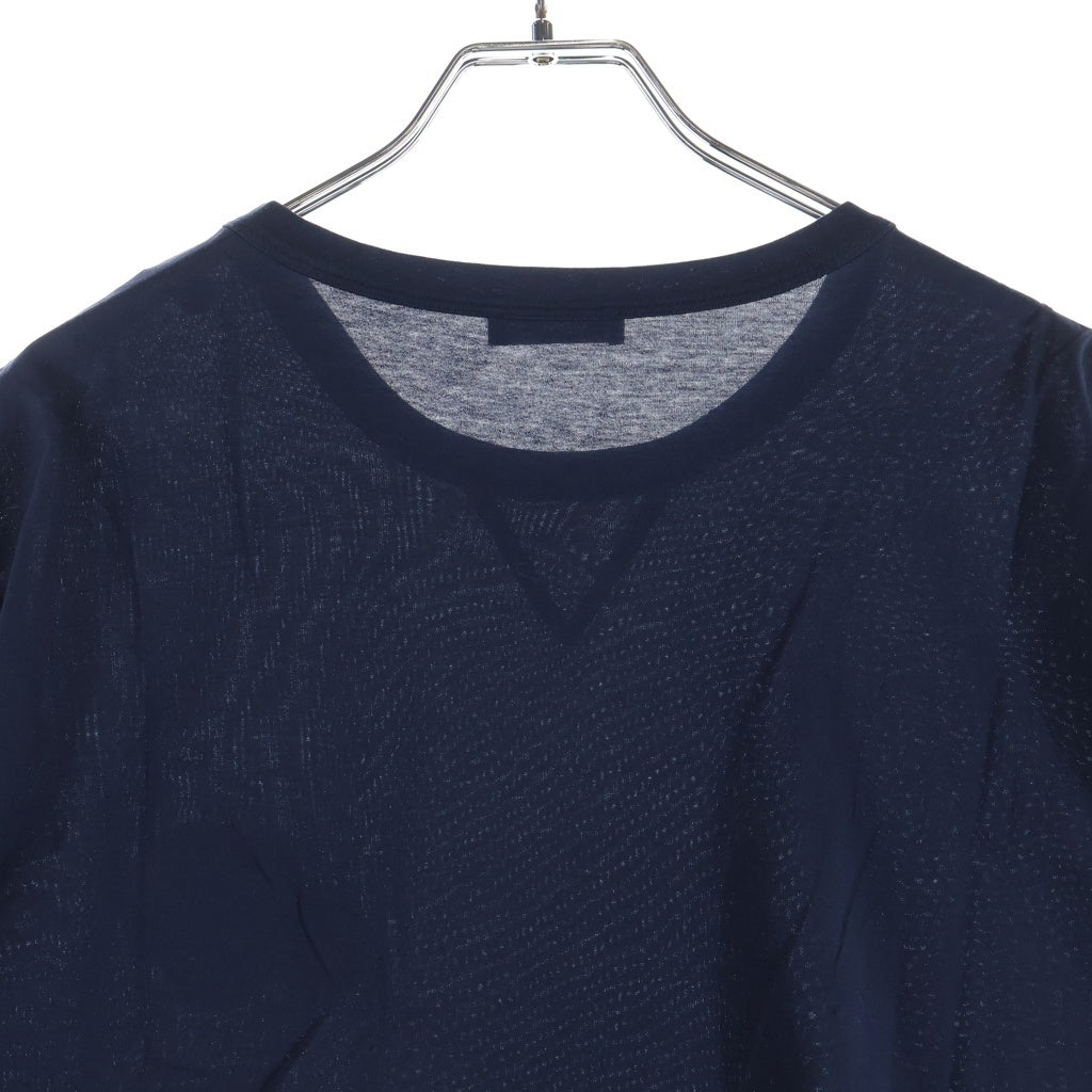 MONCLER(モンクレール) 20AW MAGLIA T-SHIRT ロゴワッペン クルーネック 半袖Tシャツ カットソー ネイビー F20918C78100