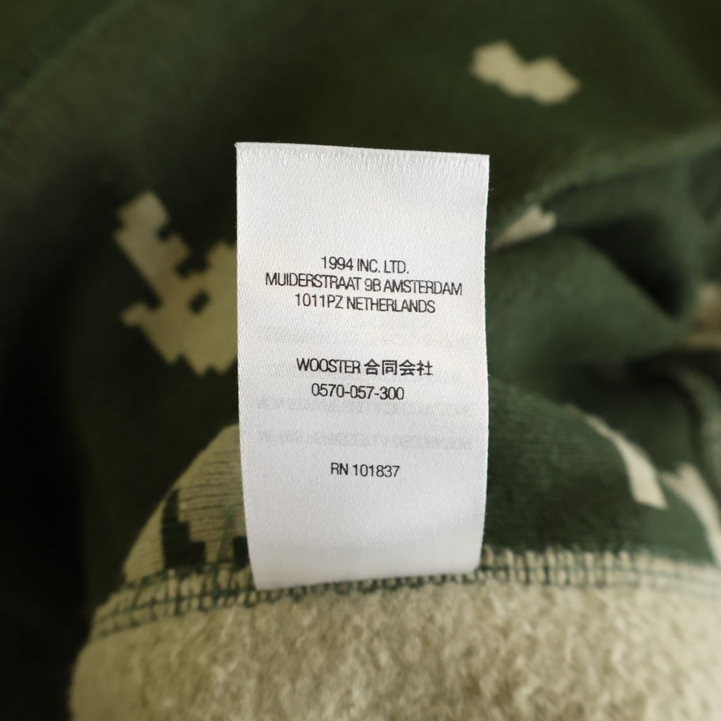SUPREME(シュプリーム) 21AW Box Logo Hooded Sweatshirt Olive Russian Camo ボックスロゴ デジタルカモ フーディー プルオーバー スウェットパーカー グリーン