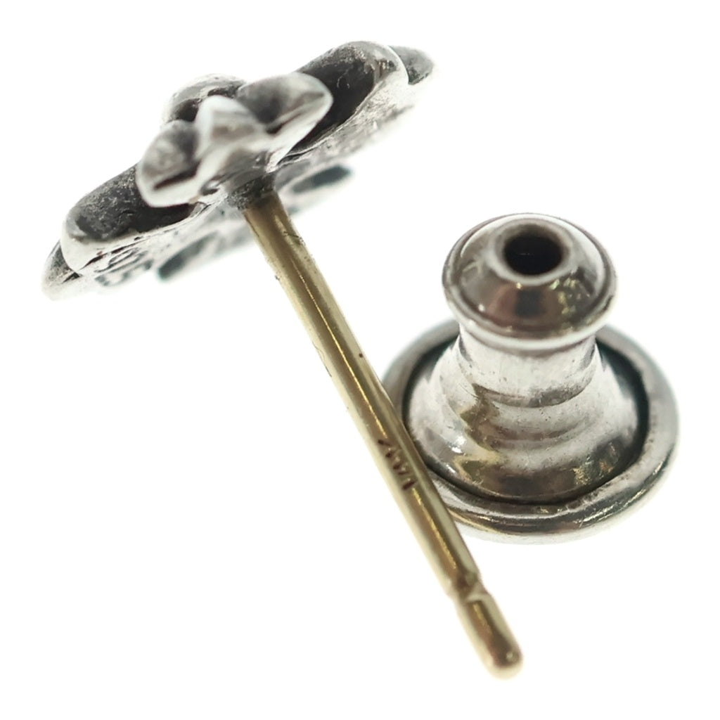 CHROME HEARTS(クロムハーツ) No2 CH PLS CHプラス スタッドピアス シルバー BCA105