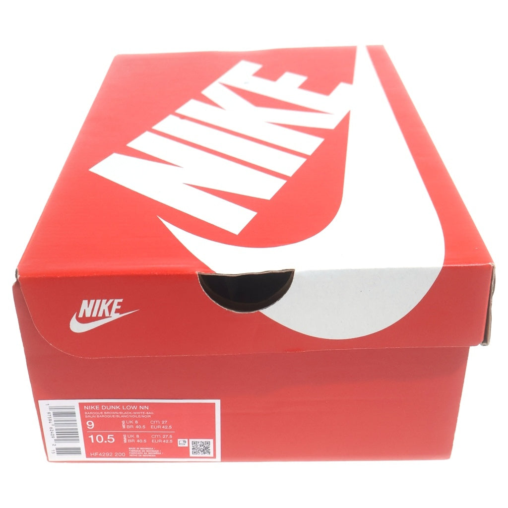 NIKE(ナイキ) DUNK LOW NEXT NATURE CACAO WOW HF4292-200 ダンク ロー ネクストネイチャー カカオワオ ローカットスニーカー ブラウン/ホワイト US9/27cm