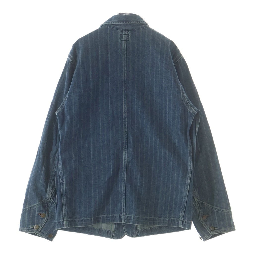 LEE(リー) 25SS × PaulSmith ポールスミス ストライプ カバーオール インディゴ LB0585